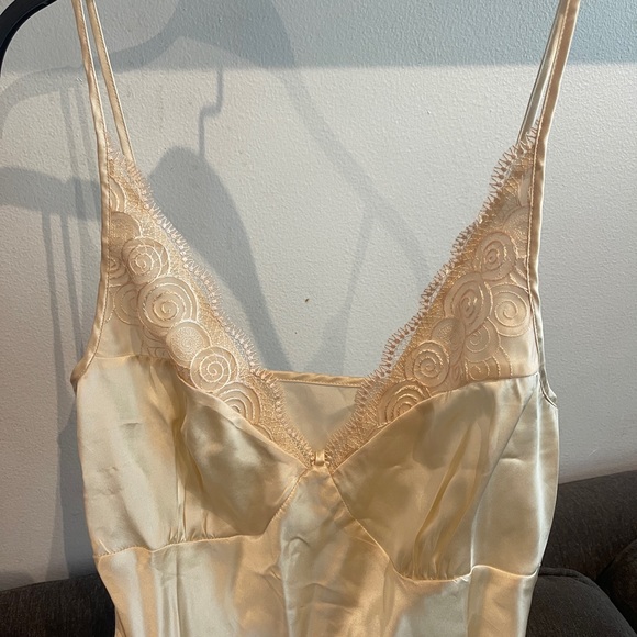 100% silk  nigh gown rob sets 2 pieces size L - Picture 10 of 11